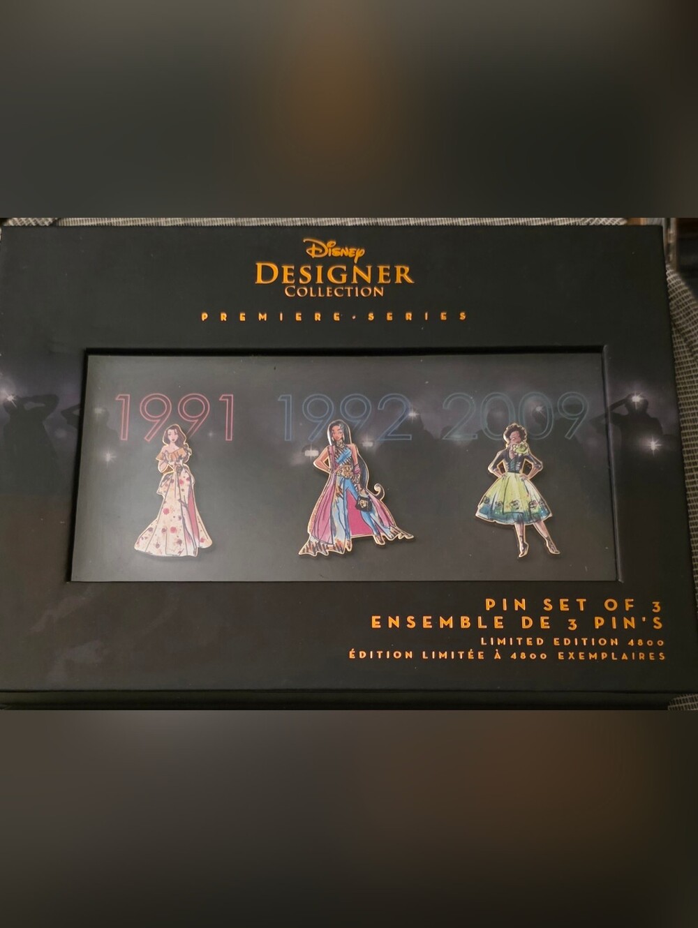 Disney Designer Collection Pin Set
